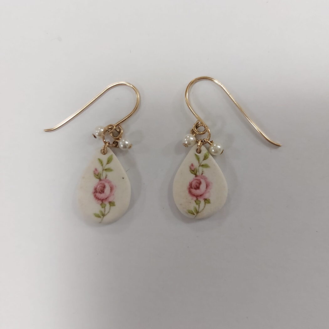Ceramic Drop Earrings 